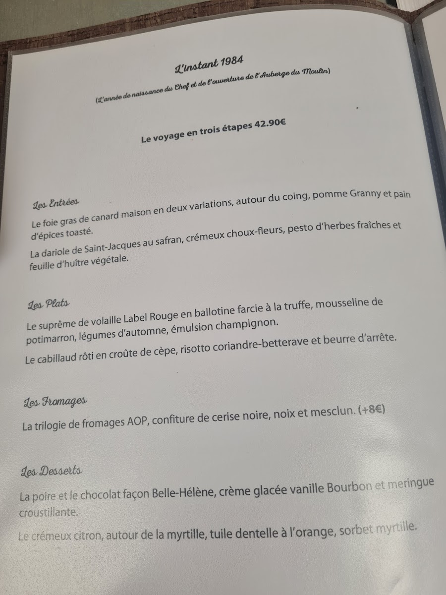 Menu Le Moulin Cécile-9